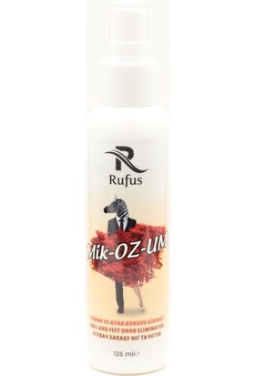 Rufus Mık-Oz-Um Ayak Koku Spreyi