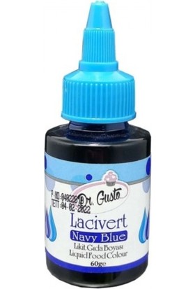 Dr. Gusto Lacivert Sıvı Gıda Boyası 60 gr