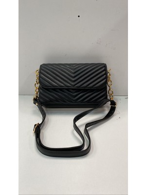 Aqua Di Polo 1987 APBV002901 Kadın Siyah Omuz Çantası