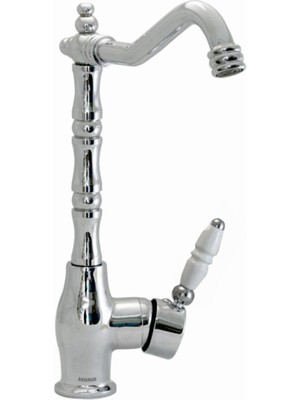 Hesaplı Çarşı Viyana Rustik Mutfak Eviye Krom Batarya