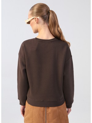 Aeropostale Sweat Shirt, S, Kahve