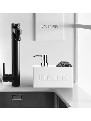 Perotti Kitchen Sıvı Sabunluk 13195 Beyaz