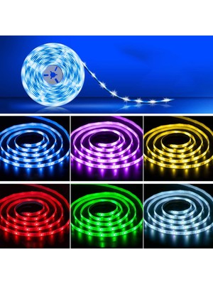 Ywxlight Su Geçirmez Rgb LED Işık Şeridi - Beyaz (Yurt Dışından)