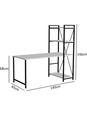 Dekormila Metal Çalışma Masası Cordoba