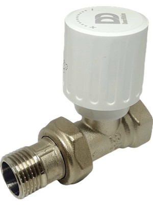 Demirdöküm Dd-S2 Düz Radyatör Vanası