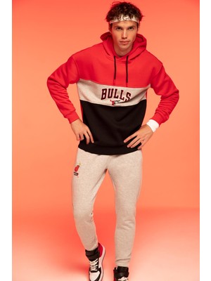 DeFactoFit Slim Fit NBA Miami Heat Jogger Eşofman Altı X9608AZ22AU