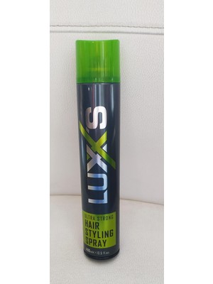 Luxs Ultra Strong 400 Ml Saç Şekillendirme Spreyi Güçlü Tutuş Özelliği ile Yaratıcı Şekiller İçin