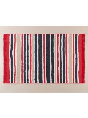 Madame Coco Kaarlo Saçaklı Dokuma Kilim