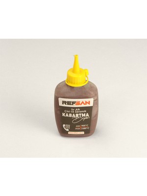 Refsan Kabartma Boyası 340 Koyu Kahve 100 gr
