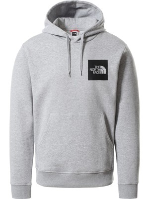 The North Face M Fine Hoodie Erkek Outdoor Sweatshirts NF0A5ICXDYX1 Gri