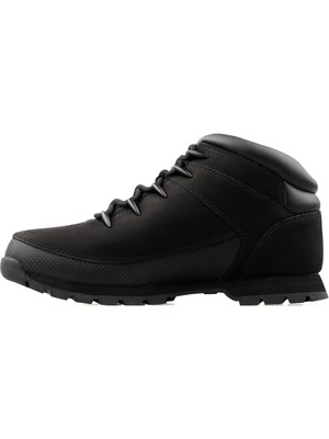 Timberland Euro Sprint Mid Lace Up Boot Erkek Siyah Bot TB06361R0011