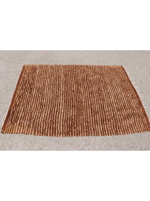 Kayra Export Türk Halısı, Eskitme Halı, Halı, 129 x 186  cm  Kahverengi Halı, Dekoratif Banyo Halı,  3090