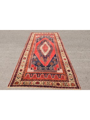 Kayra Export Eskitme Halı, Türk Halısı, Halı, 164 x 354  cm  Kahverengi Halı, Bahçe Salon Halı, El Dokuma Yer Halı,