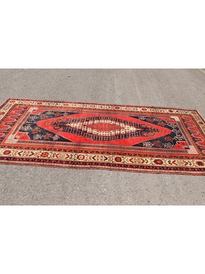 Kayra Export Eskitme Halı, Türk Halısı, Halı, 164 x 354  cm  Kahverengi Halı, Bahçe Salon Halı, El Dokuma Yer Halı,