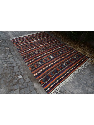 Kayra Export Türk Halısı, Eskitme Halı, Halı, 180 x 298  cm  Kırmızı Halı, Bahçe Büyük Halı, Kabilesı Salon Halı,  14