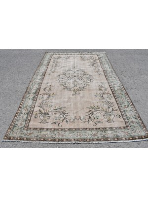 Kayra Export Eskitme Halı, Türk Halısı, Halı, 181 x 277  cm  Pempe Halı, Organik Yer Halı, Kabilesı Salon Halı,  6326