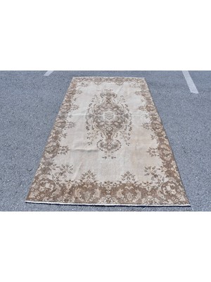 Kayra Export Eskitme Halı, Türk Halısı, Halı, 148 x 259  cm  Kahverengi Halı, El Dokuma Yer Halı,  8940
