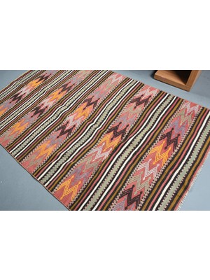 Kayra Export Türk Kilim, Eskitme Kilim, Area Kilim, 138 x 221  cm  Siyah Kilim, El Yapımı Kilim, Banyosı Kilim,  1049