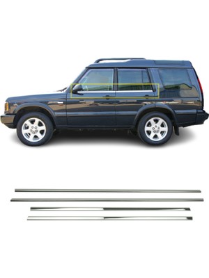 A&G Tuning Land Rover Discovery 2 Krom Cam Çıtası 4 Prç. 1998-2004 P.çelik