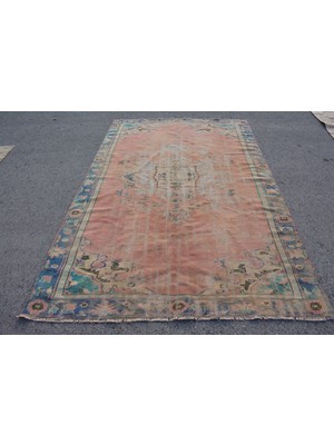 Kayra Export Türk Halısı, Eskitme Halı, Halı, 185 x 289  cm  Pempe Halı, Anadolusı Büyük Halı, Kabilesı Oturma Odası