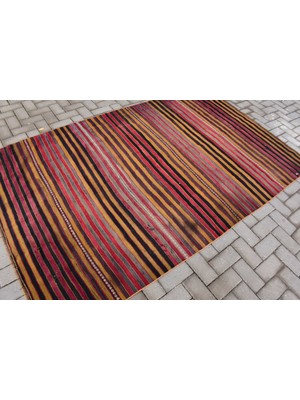 Kayra Export Türk Halısı, Eskitme Halı, Halı, 159 x 232  cm  Kırmızı Halı, Organik Banyo Halı, El Yapımı Alan Halı,