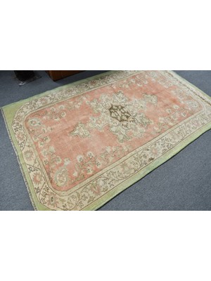 Kayra Export Türk Halısı, Eskitme Halı, Halı, 140 x 220  cm  Turuncu Halı, Anadolusı Banyo Halı,  11842