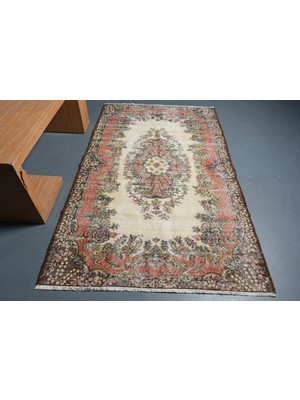 Kayra Export Eskitme Halı, Türk Halısı, Halı, 129 x 210  cm  Turuncu Halı, Ofice Alan Halı, Bohemsı Alan Halı,  10999