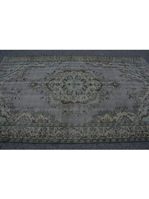 Kayra Export Eskitme Halı, Türk Halısı, Halı, 178 x 281  cm  Mavi Halı, Anadolusı Büyük Halı, Yün Oturma Odası Halı,