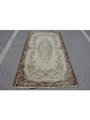 Kayra Export Türk Halısı, Eskitme Halı, Halı, 114 x 208  cm  Bej Halı, El Dokuma Alan Halı, El Yapımı Alan Halı,  962