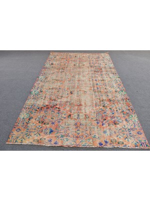 Kayra Export Eskitme Halı, Türk Halısı, Halı, 175 x 286  cm  Kırmızı Halı, Bohemsı Oturma Odası Halı,  12135
