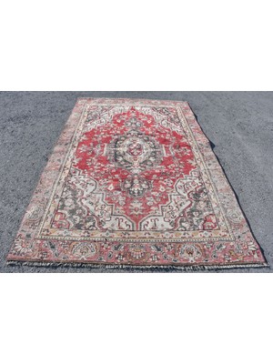 Kayra Export Türk Halısı, Eskitme Halı, Halı, 173 x 264  cm  Kırmızı Halı, Organik Büyük Halı, Kabilesı Oturma Odası