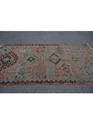 Kayra Export Türk Kilim, Eskitme Kilim, Large Kilim, 153 x 298  cm  Siyah Kilim, Ofice Kilim, Oturma Odasısı Kilim,