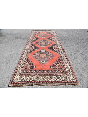 Kayra Export Türk Halısı, Eskitme Halı, Halı, 151 x 335  cm  Kırmızı Halı,  Büyük Halı,  Yer Halı,  4202