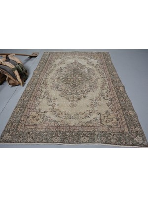 Kayra Export Eskitme Halı, Türk Halısı, Halı, 176 x 266  cm  Bej Halı, Bohemsı Oturma Odası Halı,  11654