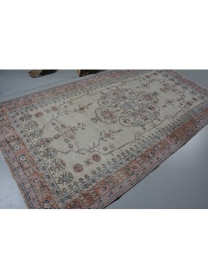 Kayra Export Eskitme Halı, Türk Halısı, Halı, 166 x 310  cm  Bej Halı,  Salon Halı, Anadolusı Oturma Odası Halı,  117