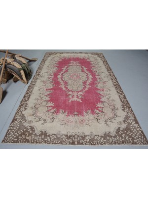 Kayra Export Türk Halısı, Eskitme Halı, Halı, 180 x 313  cm  Mor Halı, Organik Oturma Odası Halı,  11683