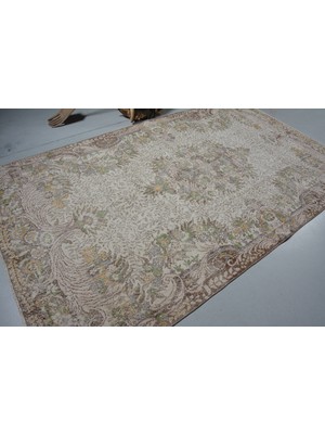 Kayra Export Türk Halısı, Eskitme Halı, Halı, 179 x 297  cm  Bej Halı, El Yapımı Büyük Halı, Organik Yer Halı,  11664