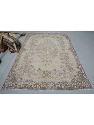 Kayra Export Eskitme Halı, Türk Halısı, Halı, 170 x 259  cm  Bej Halı, Anadolusı Oturma Odası Halı,  11636