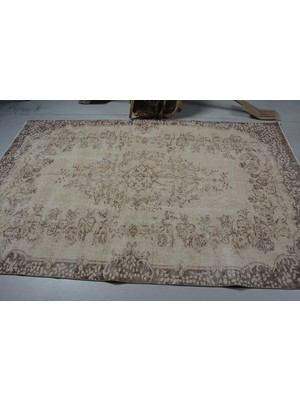 Kayra Export Eskitme Halı, Türk Halısı, Halı, 170 x 259  cm  Bej Halı, Anadolusı Oturma Odası Halı,  11636