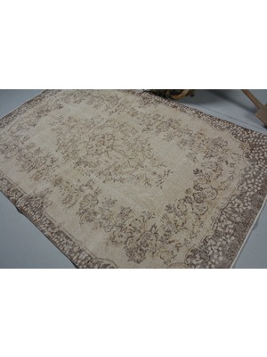 Kayra Export Eskitme Halı, Türk Halısı, Halı, 170 x 259  cm  Bej Halı, Anadolusı Oturma Odası Halı,  11636