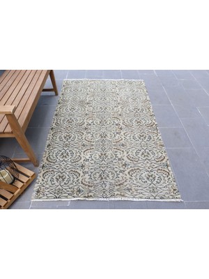 Kayra Export Türk Halısı, Eskitme Halı, Halı, 119 x 193  cm  Yeşil Halı, El Yapımı Banyo Halı,  Alan Halı,  7252