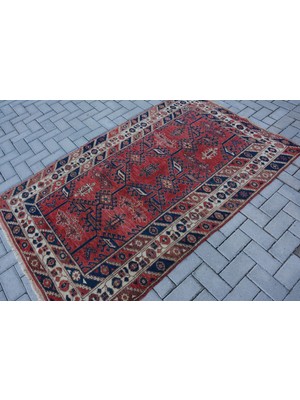 Kayra Export Türk Halısı, Eskitme Halı, Halı, 125 x 197  cm  Kırmızı Halı, El Dokuma Banyo Halı,  10235