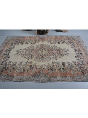 Kayra Export Türk Halısı, Eskitme Halı, Halı, 171 x 267  cm  Bej Halı, Bahçe Yer Halı, Kabilesı Yer Halı,  11514