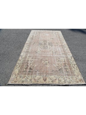 Kayra Export Türk Halısı, Eskitme Halı, Halı, 174 x 318  cm  Bej Halı, Bohemsı Salon Halı, Ofice Salon Halı,  5702