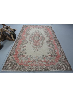 Kayra Export Eskitme Halı, Türk Halısı, Halı, 174 x 296  cm  Bej Halı, Kabilesı Salon Halı, Ofice Salon Halı,  11521