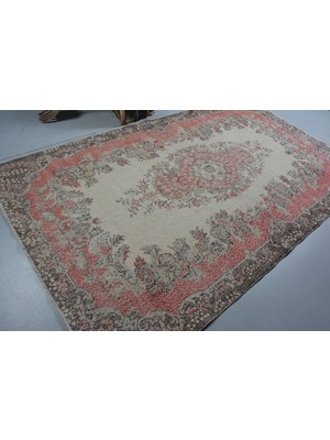 Kayra Export Eskitme Halı, Türk Halısı, Halı, 174 x 296  cm  Bej Halı, Kabilesı Salon Halı, Ofice Salon Halı,  11521