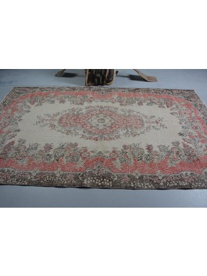 Kayra Export Eskitme Halı, Türk Halısı, Halı, 174 x 296  cm  Bej Halı, Kabilesı Salon Halı, Ofice Salon Halı,  11521