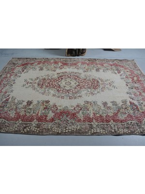 Kayra Export Türk Halısı, Eskitme Halı, Halı, 179 x 286  cm  Kahverengi Halı, Organik Büyük Halı,  11459