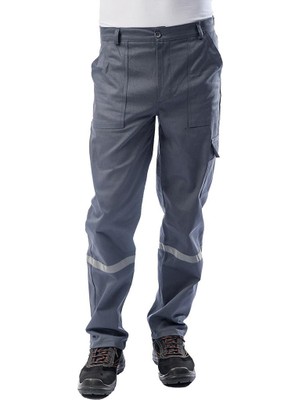 Myform Kışlık Teknik Iş Pantolonu 2958 Sımplex 7/7 390 Gsm %100 Pamuklu Renk Gri