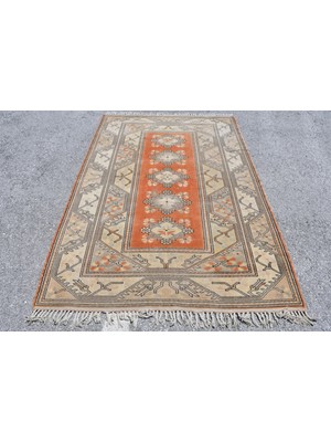 Kayra Export Eskitme Halı, Türk Halısı, Halı, 155 x 236  cm  Sarı Halı,  Banyo Halı, Bohemsı Banyo Halı,  9736